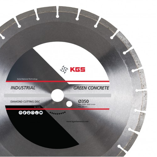 KGS Cutting Disc Green Concrete